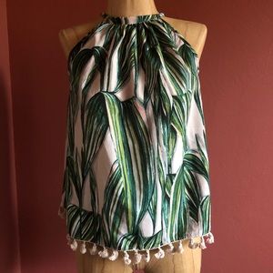 Sleeveless blouse